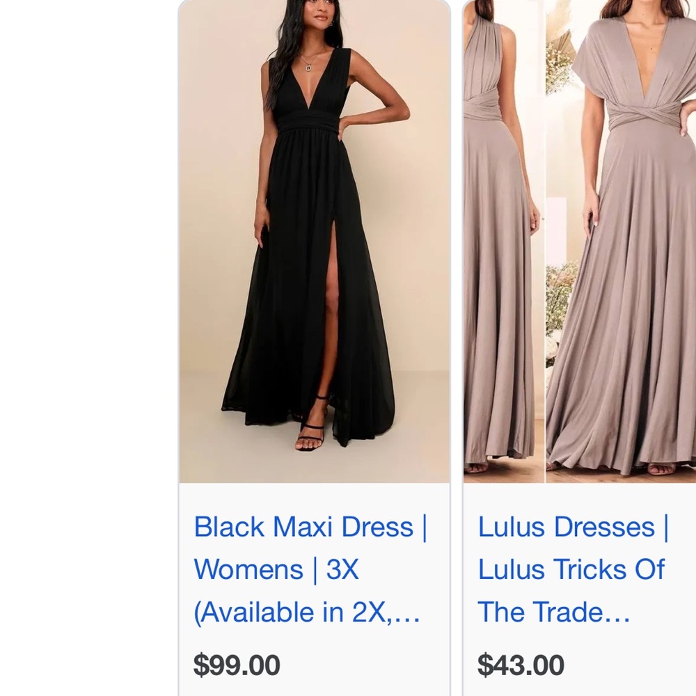 Lulus tricks of the trade dress